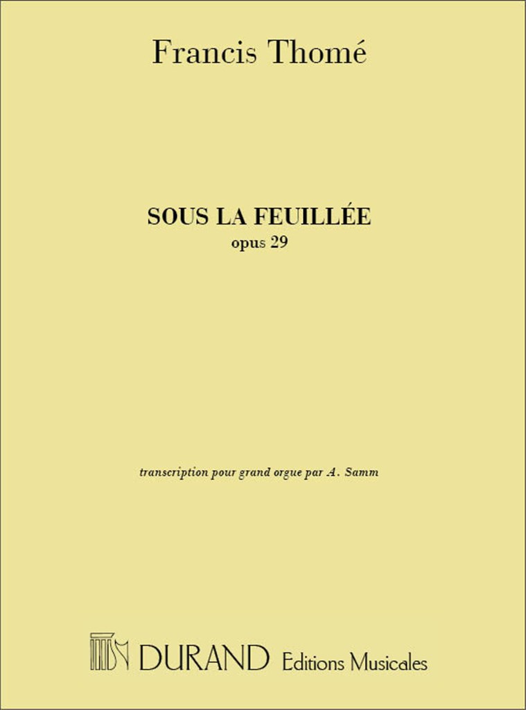 Sous La Feuilleeorgue